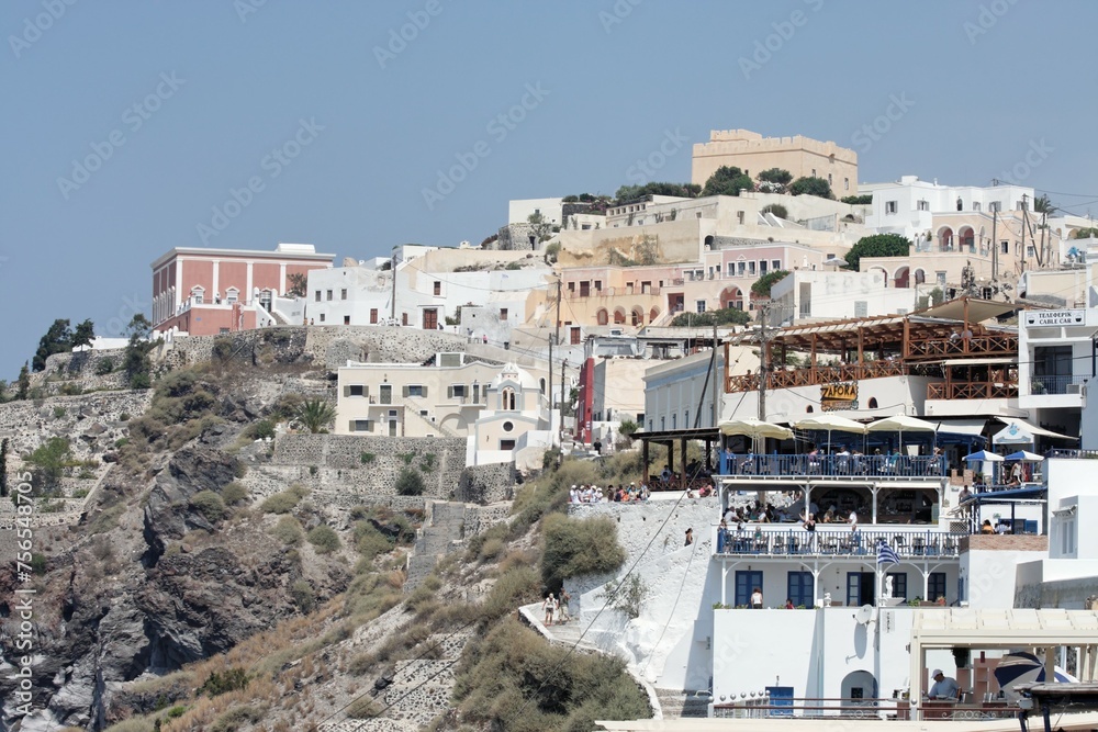Voyage sur l'ile de Santorin en Gréce