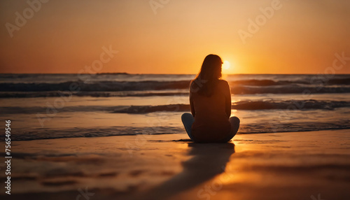 woman on the beach © atonp