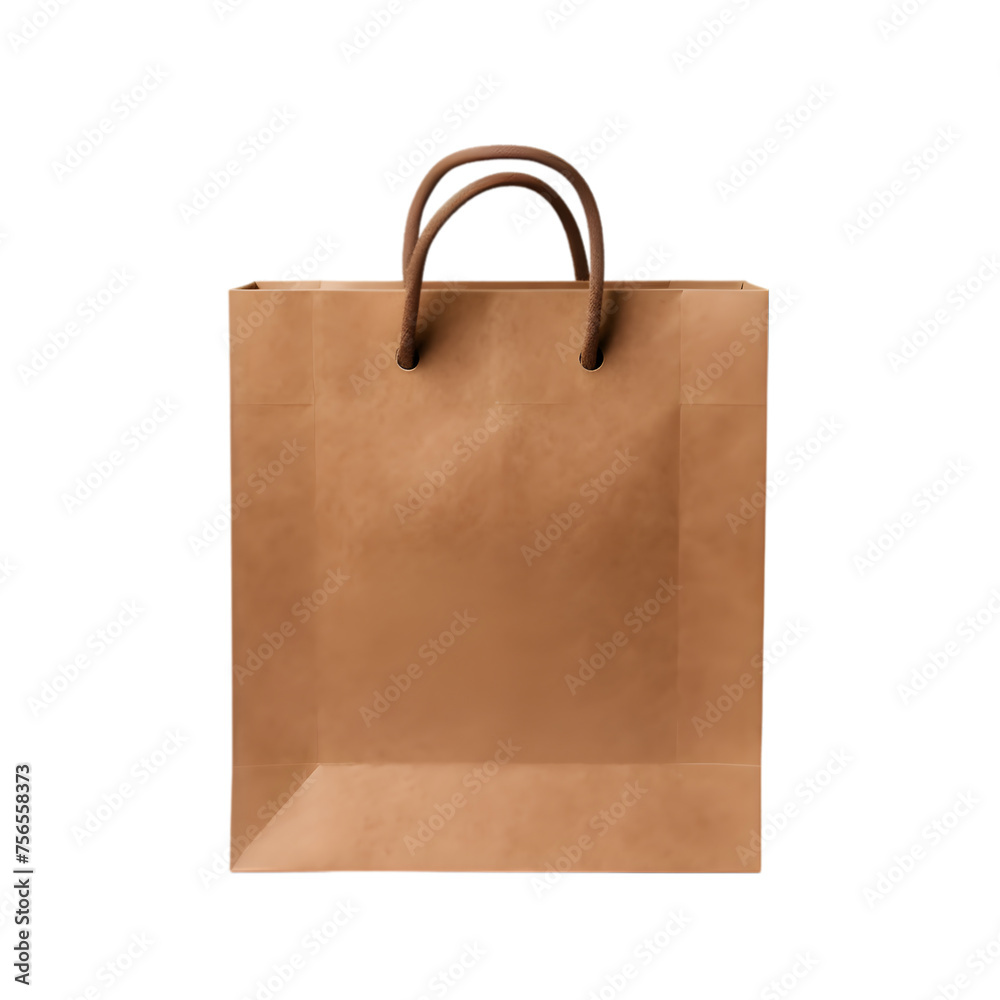 recycle brown paper texture bag mockup png isolate on transparent background recycle brown paper texture bag mockup png isolate on transparent background