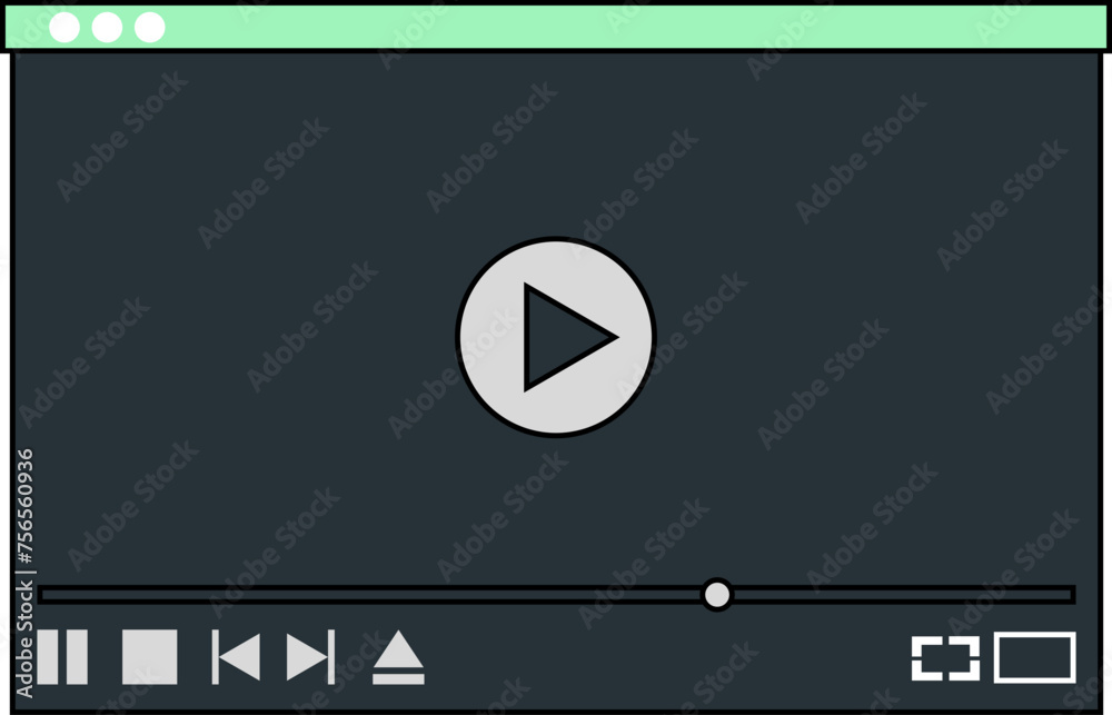 video player for web video player for web