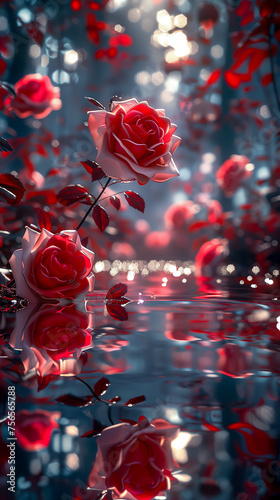 Natural roses background. flower background. Bouquet of fresh roses. Romance love valentine day decoration bouquet bloom