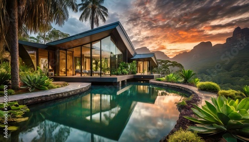 Modern Villa in Australian Nature © Niklas