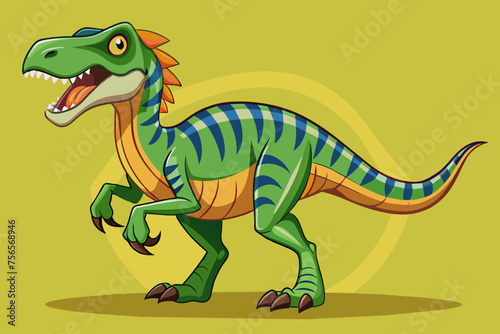 dinosaur vector illustration © Chayon Sarker