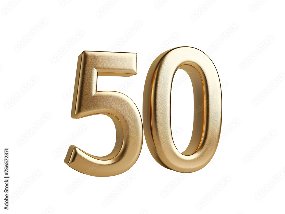 3d Royal Gold number 3d Royal Gold number