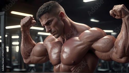 bodybuilder training