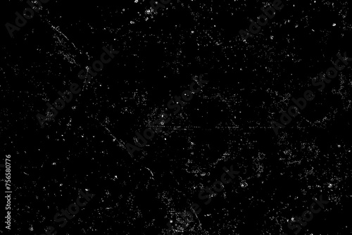 Grain monochrome pattern of the old worn surface design. Distress Overlay Texture Grunge background of black and white.