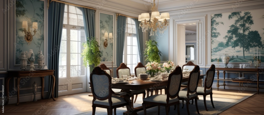 Fototapeta premium Dining room interior 