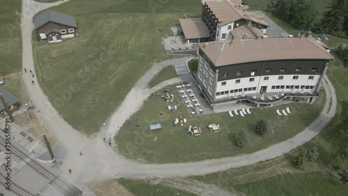 Chamonix France Mont Blanc Trail Running Alps Alpine Landscapes Mountain Trails Mountaineering Adventure Sports Nature Train Mountains Athletes Mountain Racing Scenic Views Trekking Expedition Drone