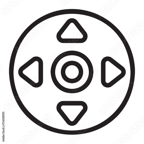 move button line icon