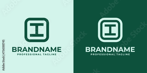 Modern Initials OI Logo, suitable for business with OI or IO initials