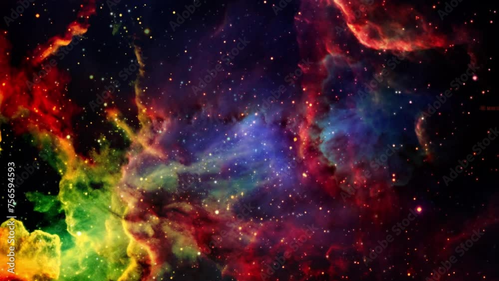 abstract background waves grain particles galaxy outer space