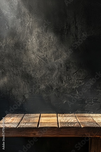 Elegant Dark Simplicity: Abstract Background for Product Display - Desktop Wallpaper