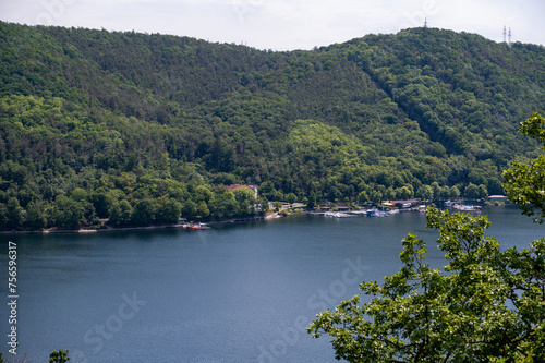 View of a Lake in green nature