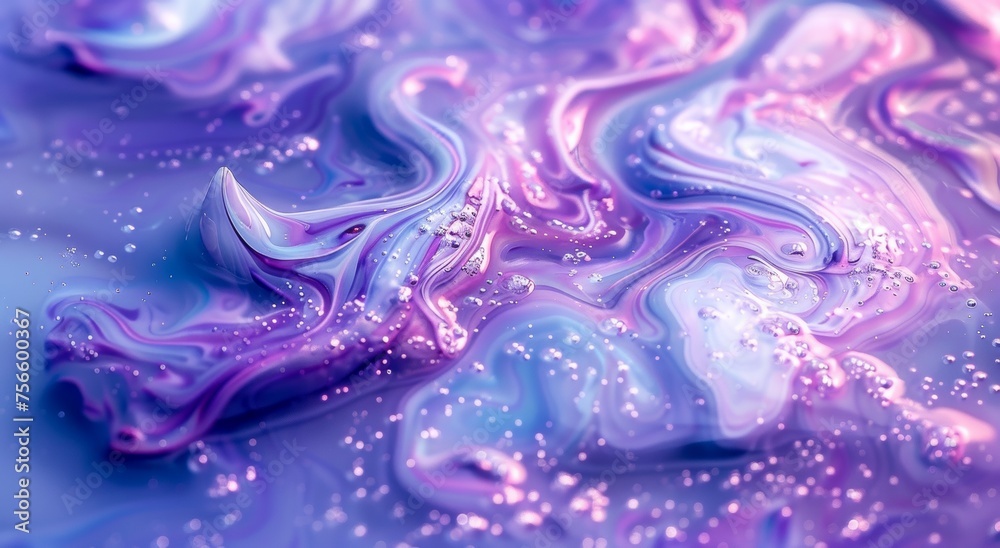 Blue and Purple Liquid Swirl abstract background Blue and Purple Liquid Swirl abstract background