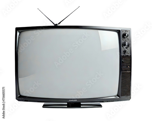 television isolated on white/transparent background, cut out