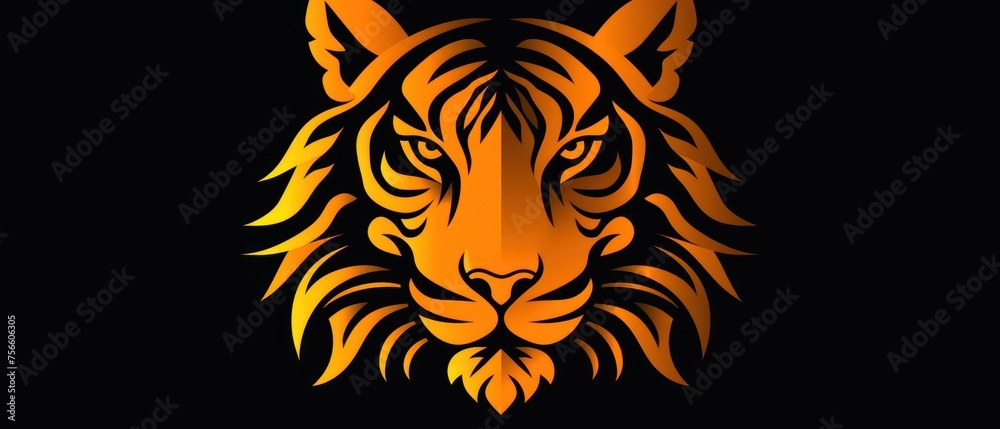 Fototapeta premium tiger look