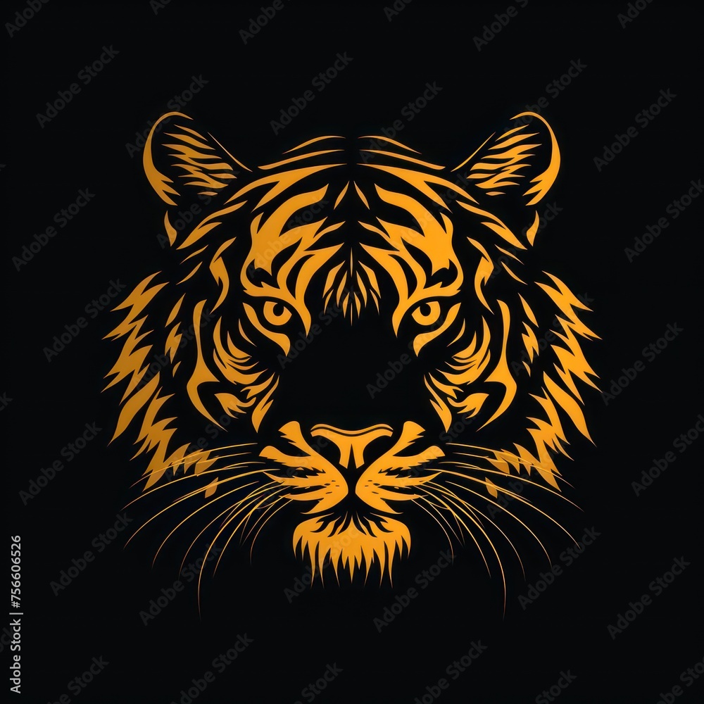 tiger head tiger head