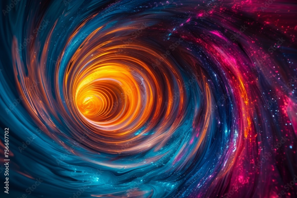 Swirling Cosmic Force Swirling Cosmic Force