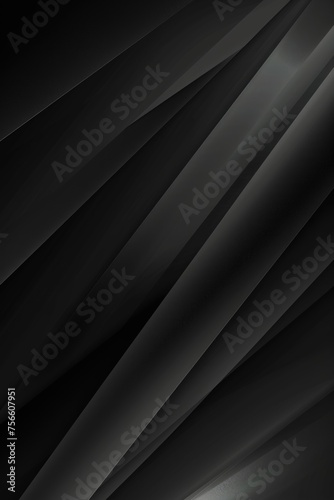 Polished Black Elegance: Shiny Abstract Background for UI Design - Desktop Wallpaper