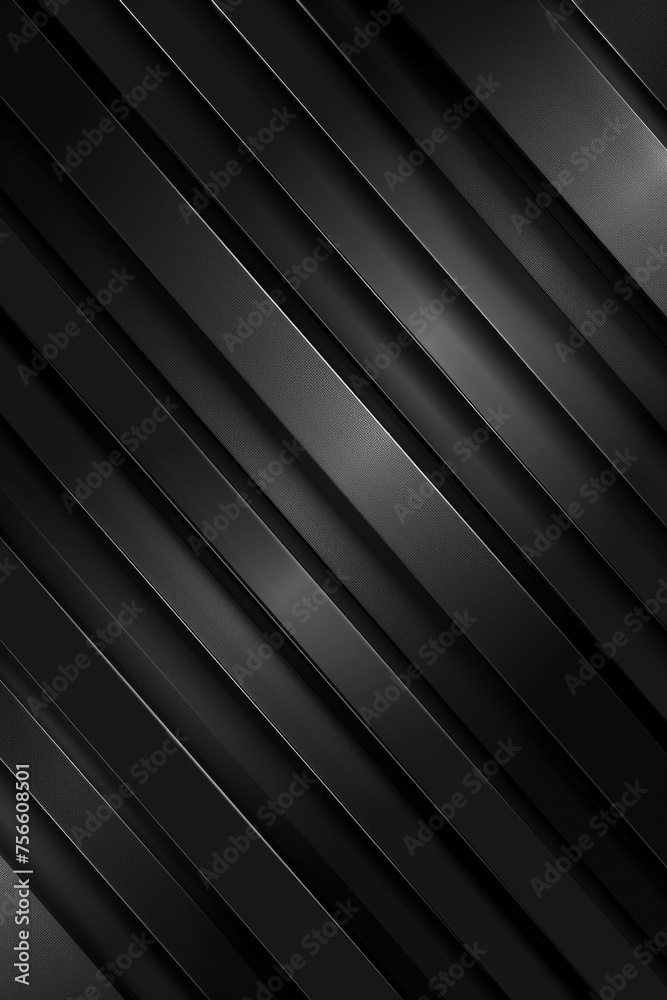 Obraz premium Modern Elegance: Premium Dark Abstract with Diagonal Lines - Dynamic Vector Desktop Wallpaper