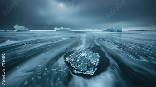 Landscape ocean ice 
