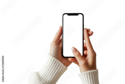 person holding a phone