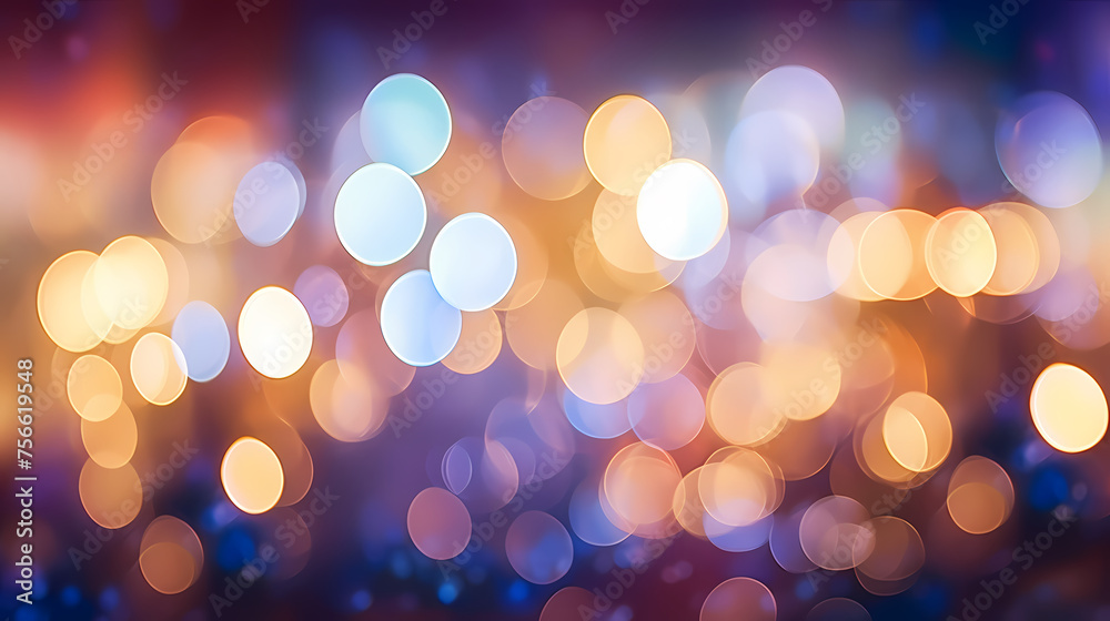 Fototapeta premium Colorful bokeh background