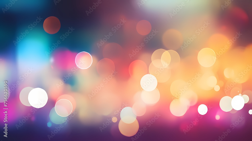 Colorful bokeh background Colorful bokeh background