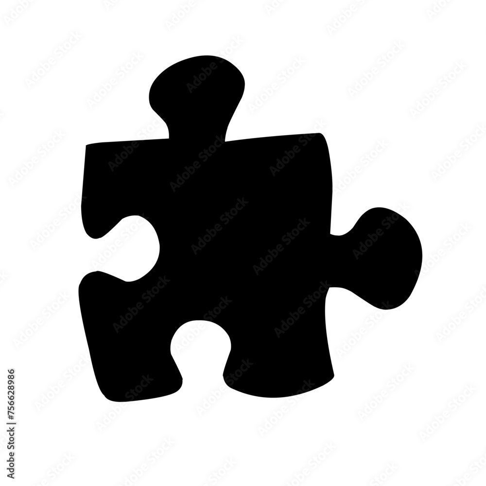 Puzzle vector icons Puzzle vector icons