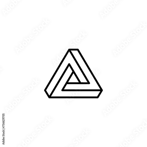Free Download Geometric shaped lined icon - GFXLoad