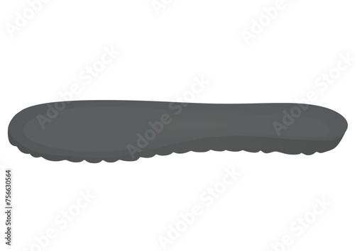 Foot sport insole. vector illustration