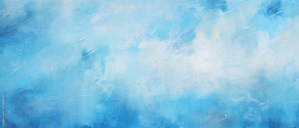 abstract painting texture blue background ..