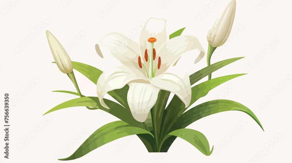 Write about the symbolism of the Easter lily 