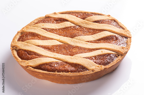 Foto Pastiera napoletana is a typical Easter sweet cake of the area of southern Italy