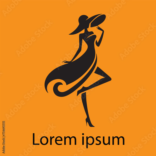 Fashion logo for business and artwork