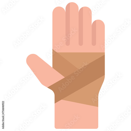 Hand In Bandages Icon