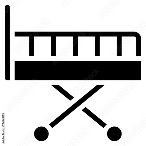 Hospital Gurney Bed Icon