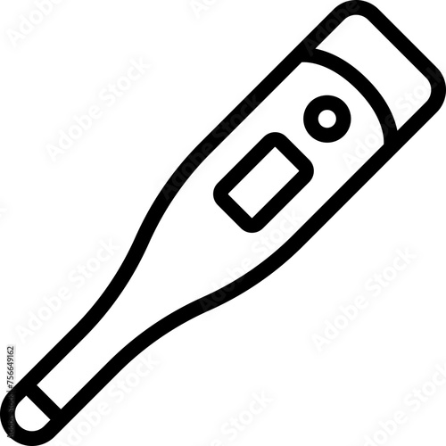 Digital Thermometer Icon