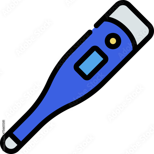 Digital Thermometer Icon