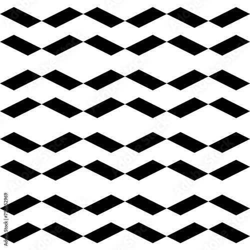 Seamless pattern. Parallelograms background. Polygons wallpaper. Geometric ornament. Quadrangles backdrop.Geometrical motif. Digital paper, textile print, web design, abstract. Vector artwork.