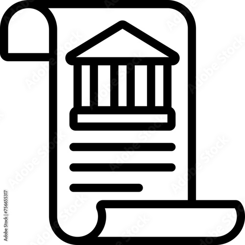 Bank Statement Icon