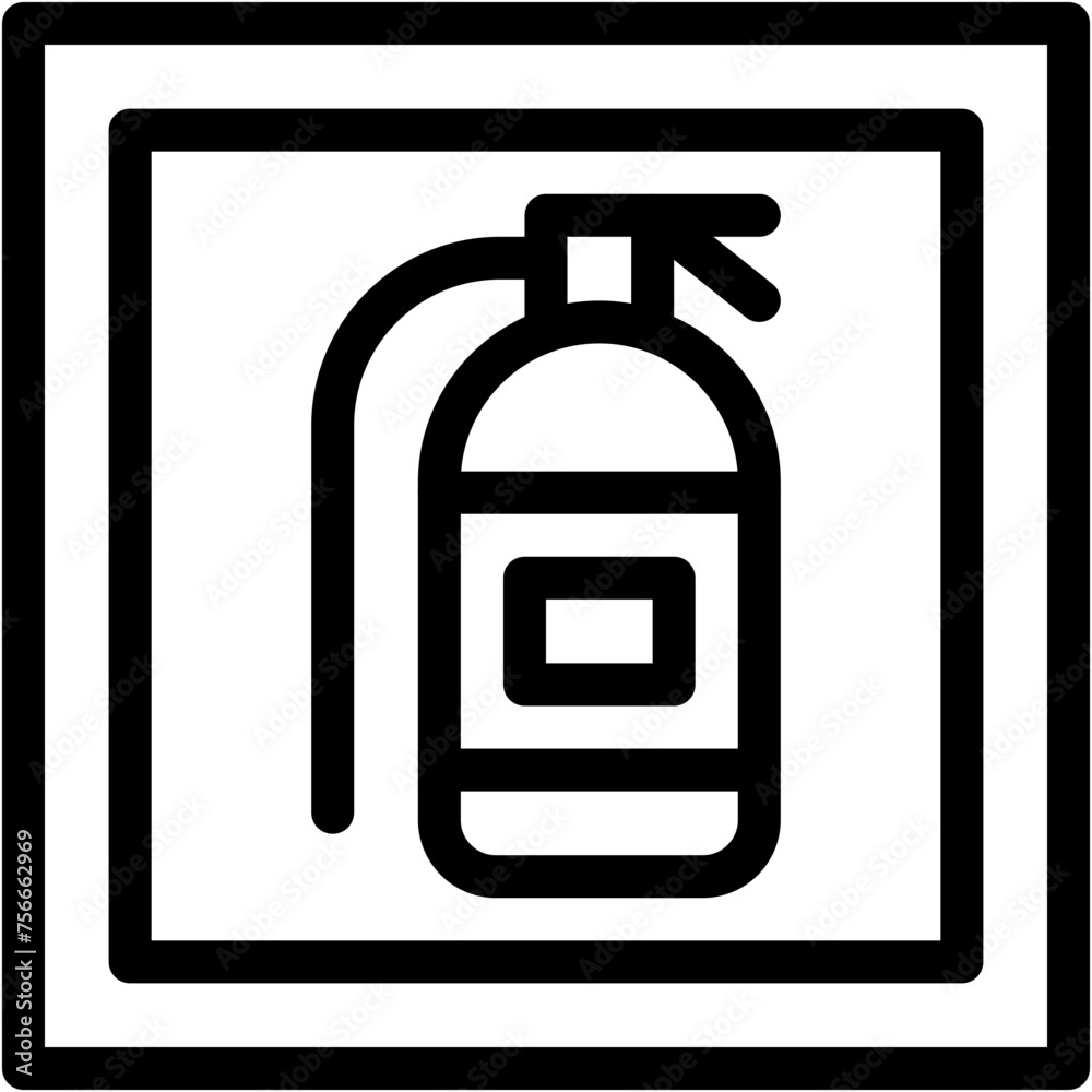 Fire Extinguisher, Signaling, Warning, Signal, Signs, Danger Icon Fire Extinguisher, Signaling, Warning, Signal, Signs, Danger Icon