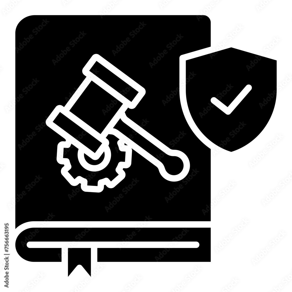 Policy Management Icon Element For Design Policy Management Icon Element For Design