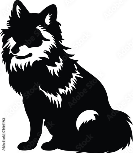 arcticwolf silhouette