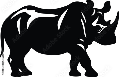 Arsinoitherium silhouette