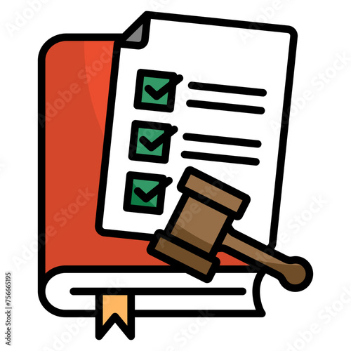 Regulatory Guidelines  Icon Element For Design