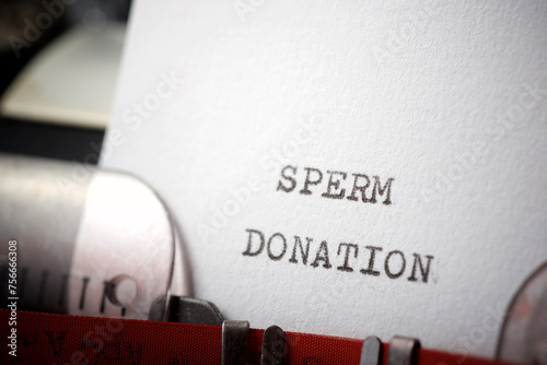 Sperm donation phrase