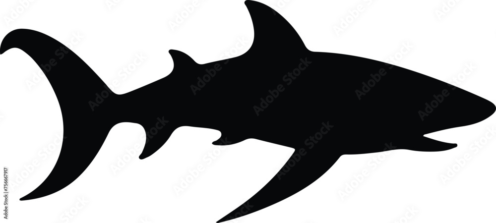 baskingshark silhouette baskingshark silhouette