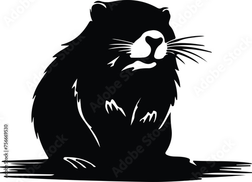 beaver silhouette