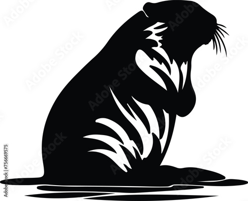 beaver silhouette